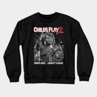 Child's Play 2chuc, Horror Classic, Chucky Crewneck Sweatshirt